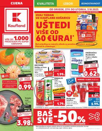 Kaufland katalog - 27.09.2023. - 03.10.2023.