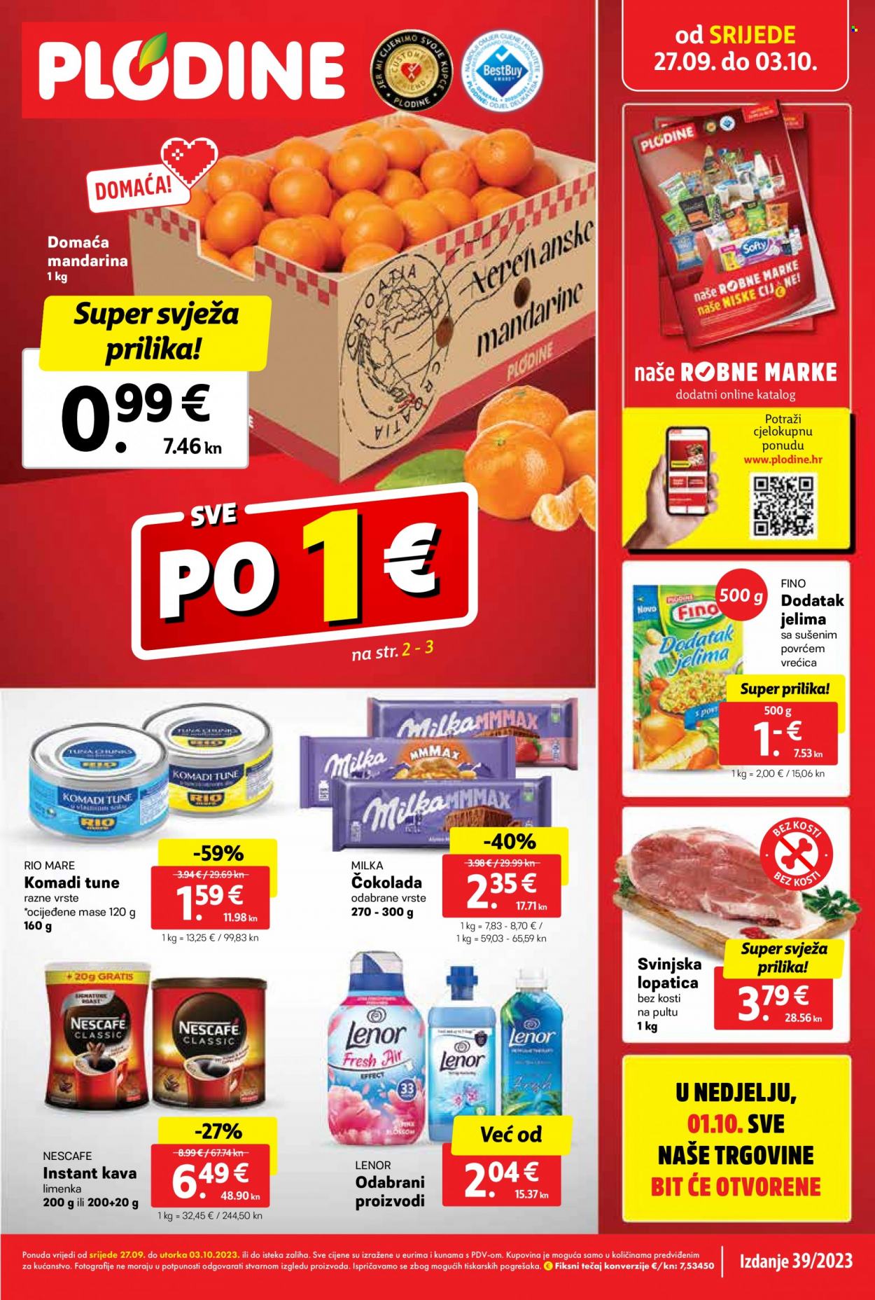 Plodine katalog - 27.09.2023. - 03.10.2023. Stranica 1