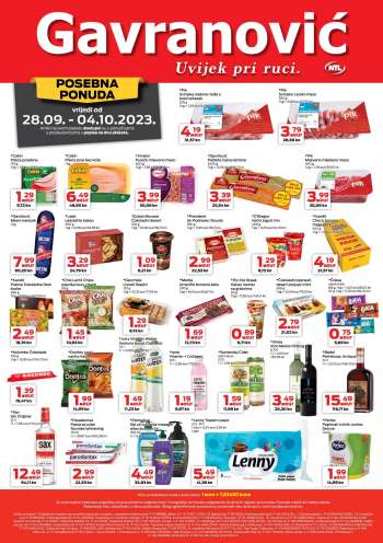 Gavranović katalog - 28.09.2023. - 04.10.2023.