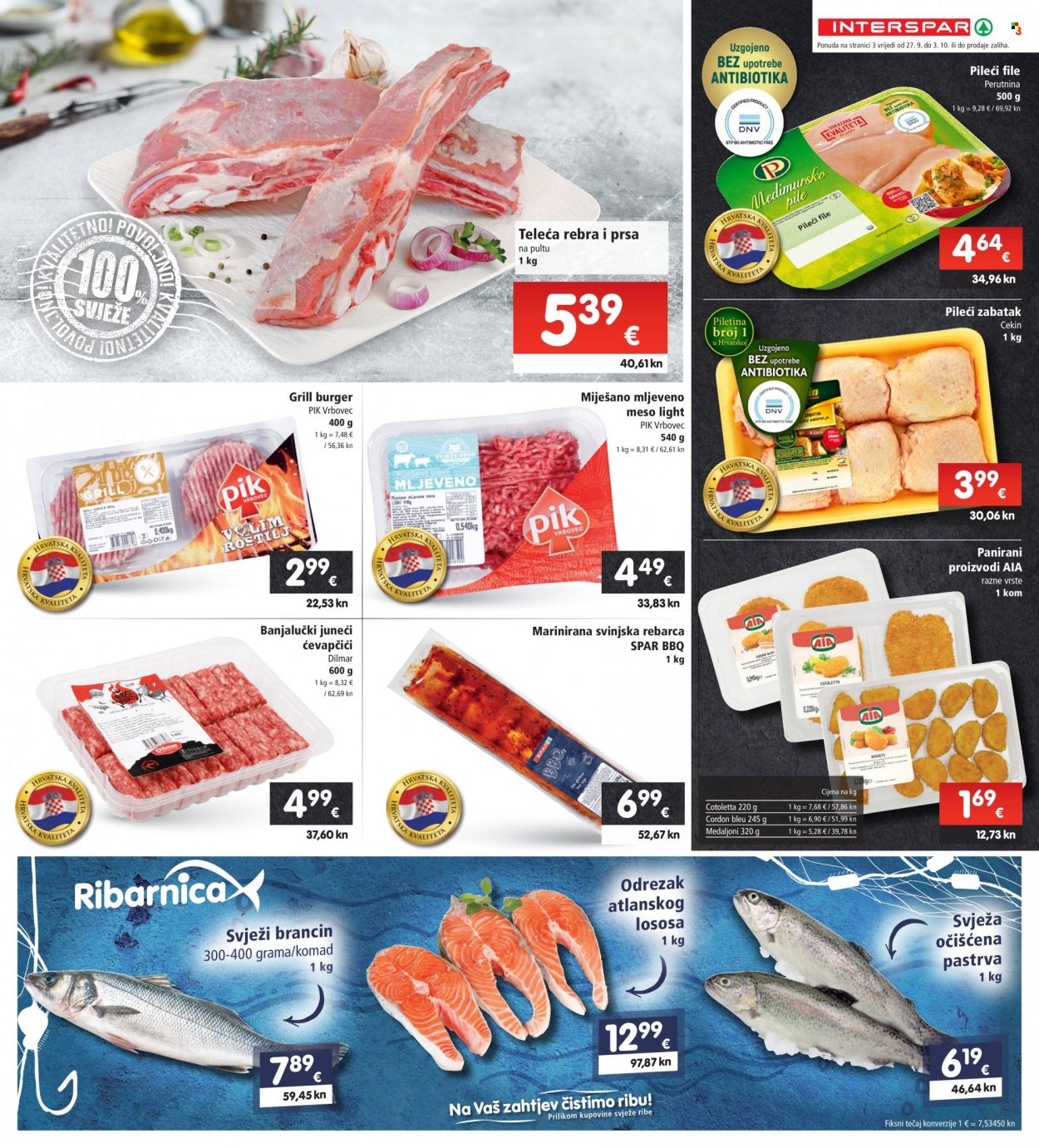 INTERSPAR katalog - 27.09.2023. - 03.10.2023. Stranica 3