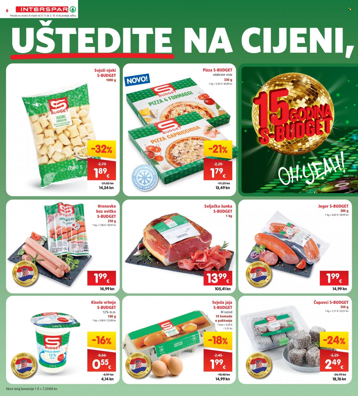 INTERSPAR katalog - 27.09.2023. - 03.10.2023. Stranica 8