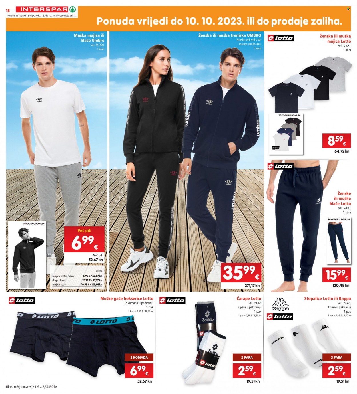 INTERSPAR katalog - 27.09.2023. - 03.10.2023. Stranica 18