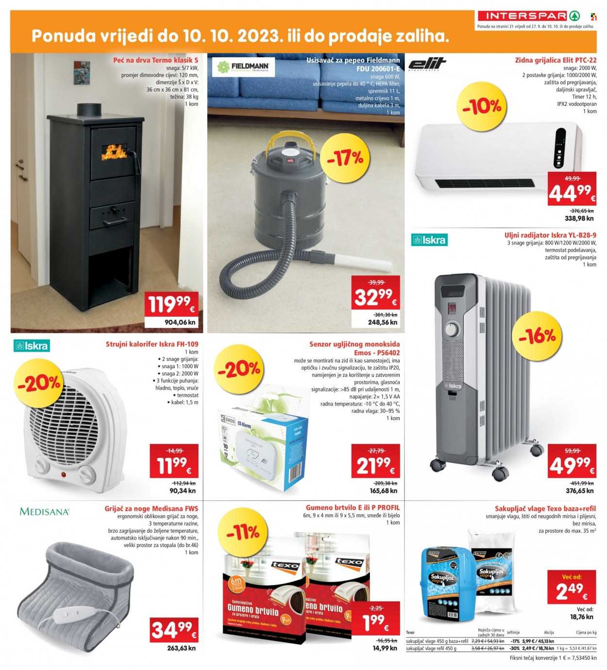 INTERSPAR katalog - 27.09.2023. - 03.10.2023. Stranica 21