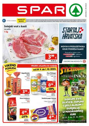 SPAR katalog - 27.09.2023. - 03.10.2023.