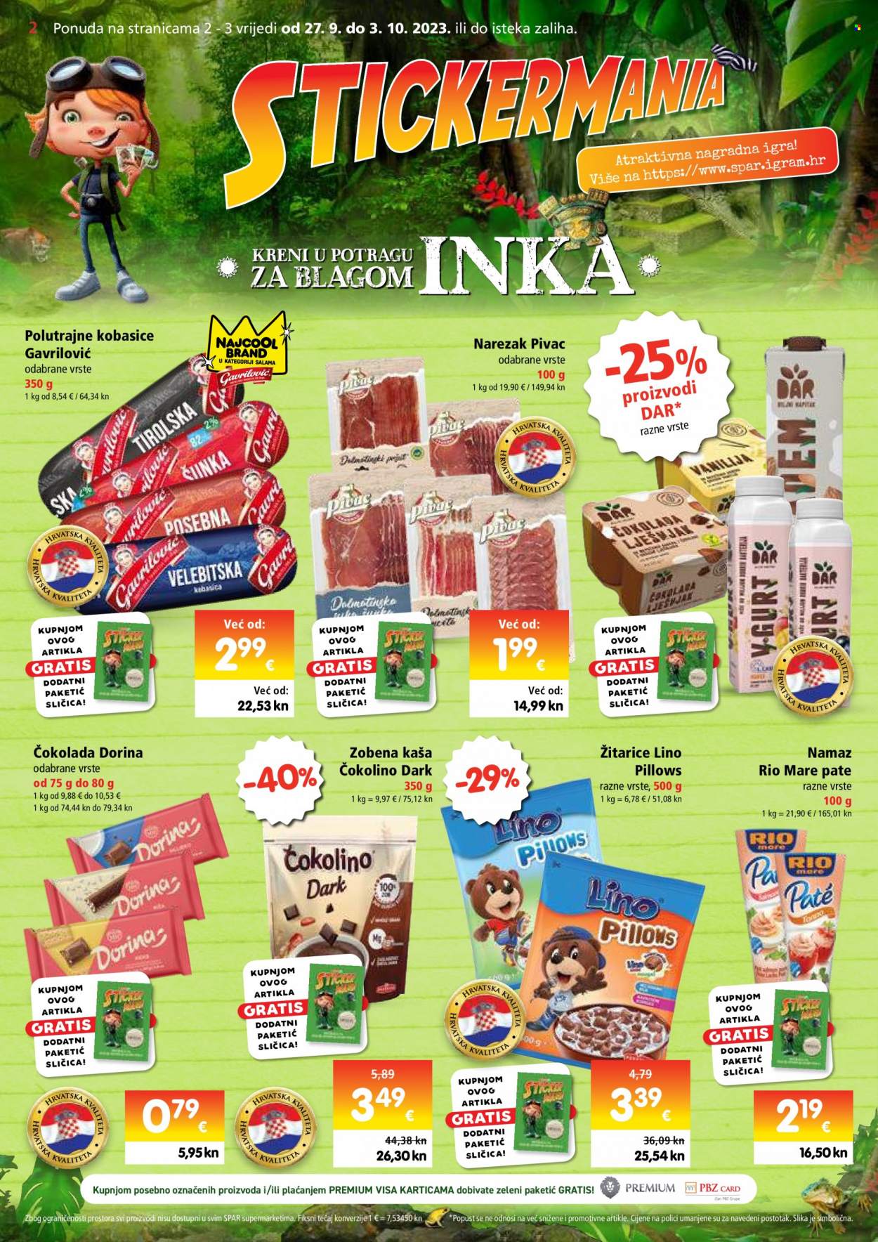SPAR katalog - 27.09.2023. - 03.10.2023. Stranica 2
