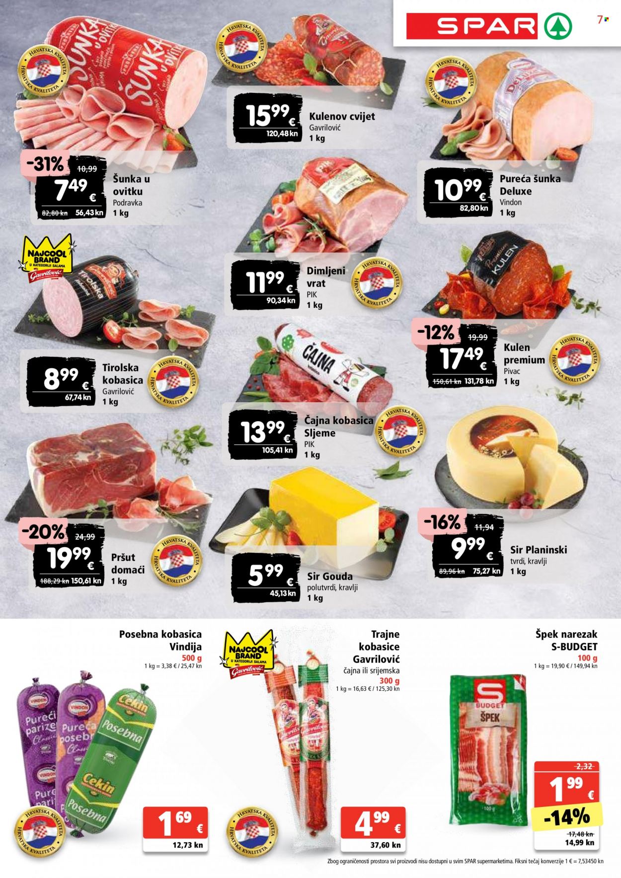 SPAR katalog - 27.09.2023. - 03.10.2023. Stranica 7