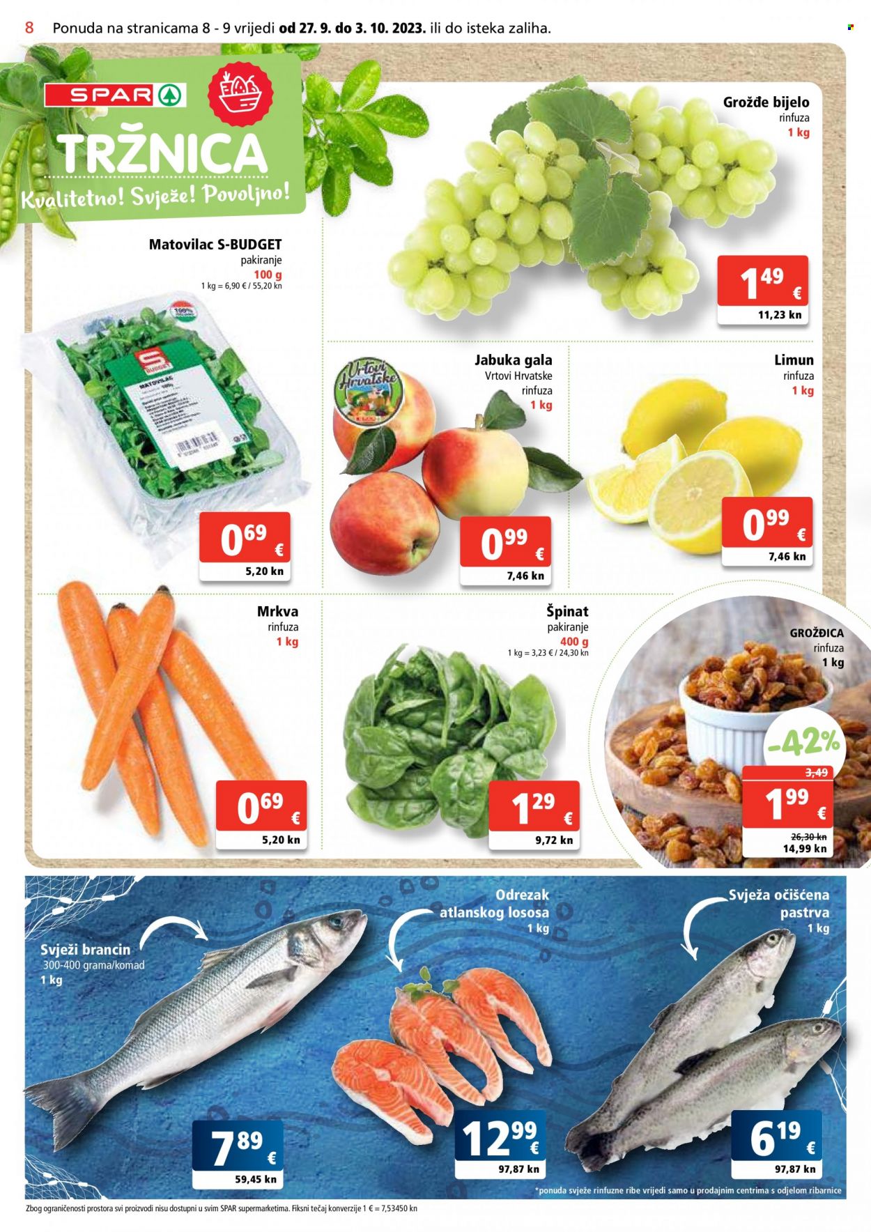 SPAR katalog - 27.09.2023. - 03.10.2023. Stranica 8