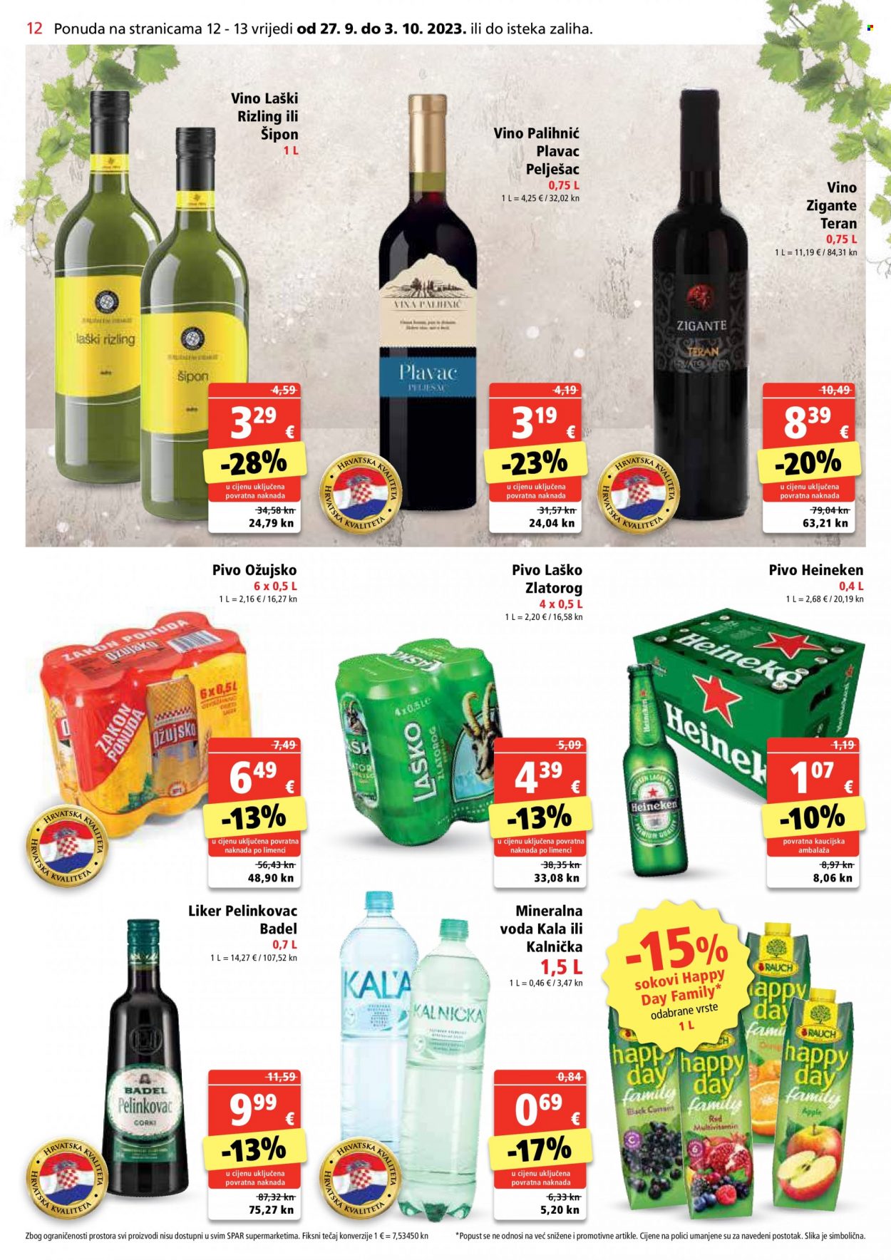 SPAR katalog - 27.09.2023. - 03.10.2023. Stranica 12