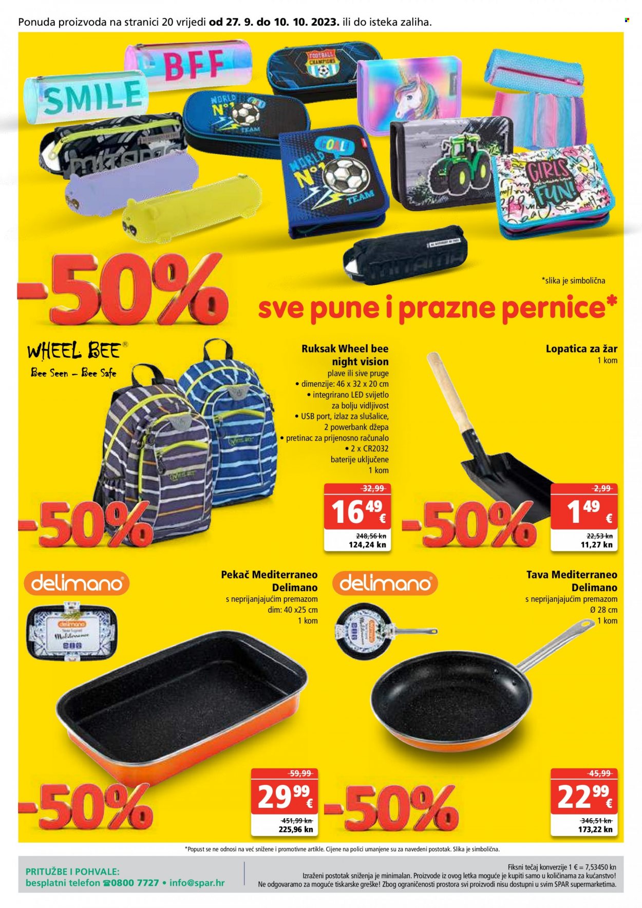 SPAR katalog - 27.09.2023. - 03.10.2023. Stranica 20