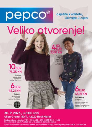 Pepco katalog - 30.09.2023. - 06.10.2023.