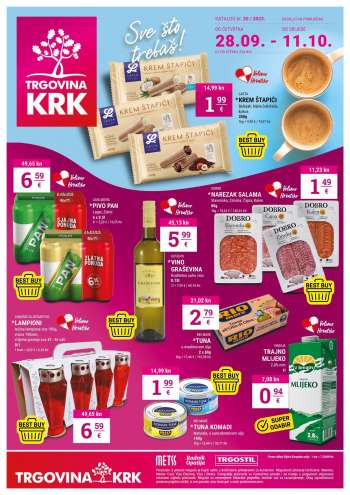 Trgovina KRK katalog - 28.09.2023. - 11.10.2023.