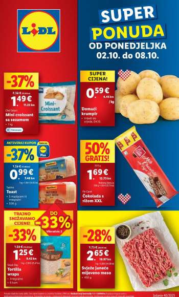Lidl katalog - 02.10.2023. - 08.10.2023.