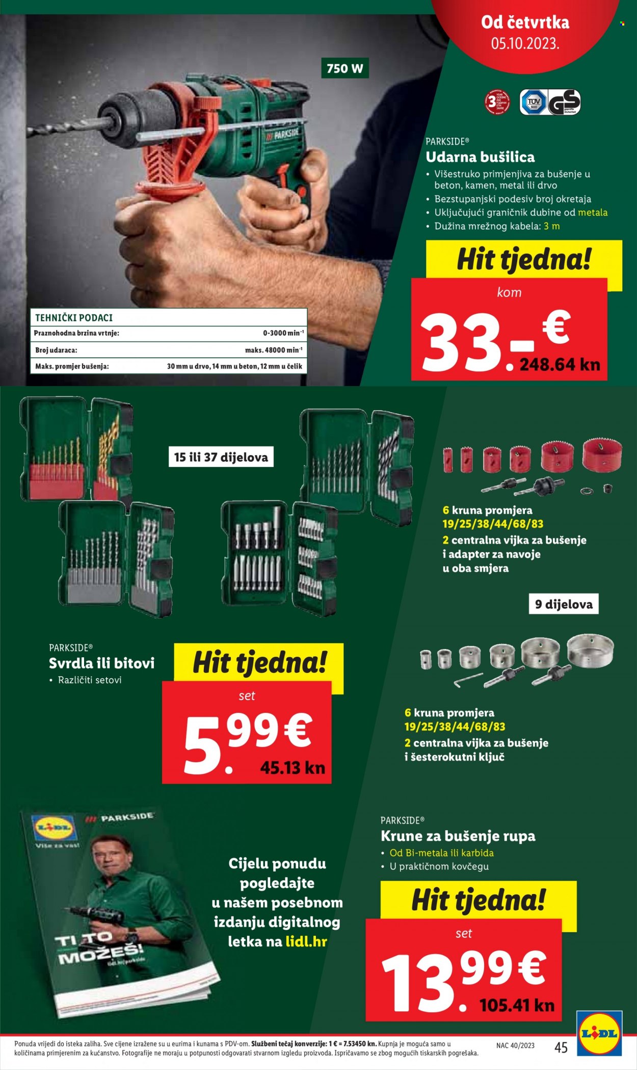 Lidl katalog - 02.10.2023. - 08.10.2023. Stranica 45