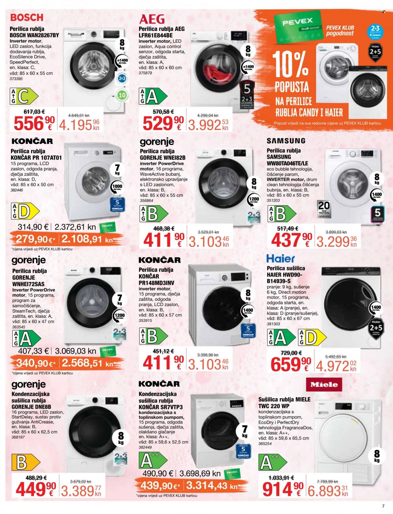 Pevex katalog - 28.09.2023. - 23.10.2023. Stranica 7