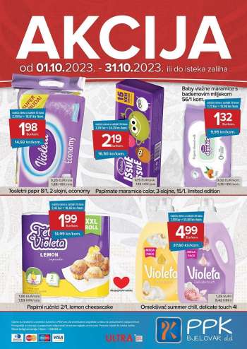 PPK Bjelovar katalog - 01.10.2023. - 31.10.2023.