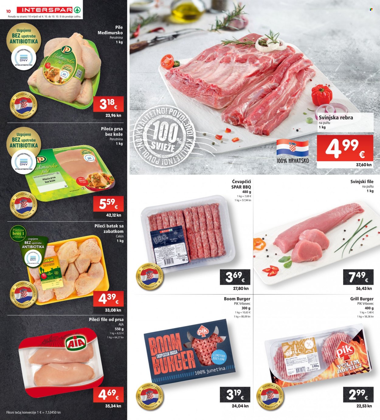 INTERSPAR katalog - 04.10.2023. - 10.10.2023. Stranica 10
