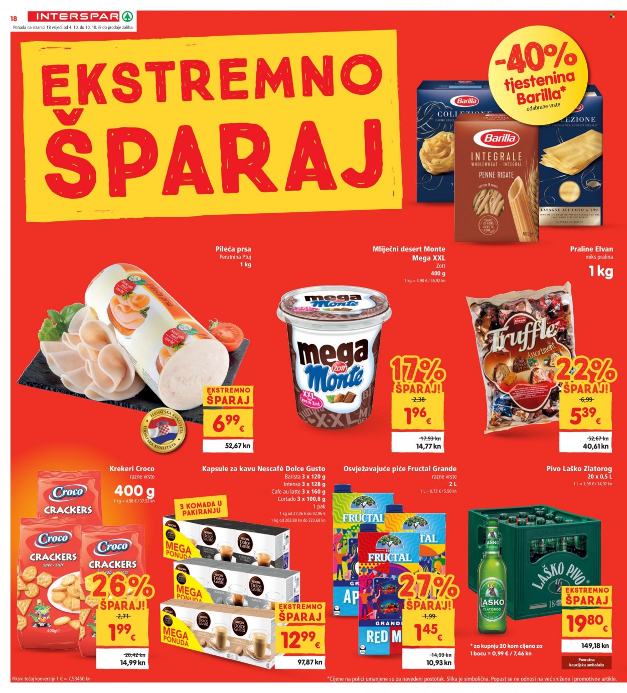 INTERSPAR katalog - 04.10.2023. - 10.10.2023. Stranica 18