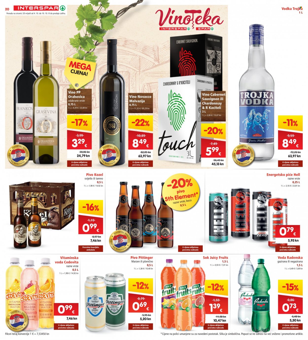 INTERSPAR katalog - 04.10.2023. - 10.10.2023. Stranica 20