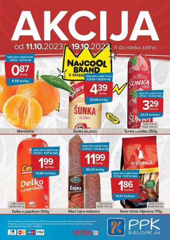 PPK Bjelovar katalog - 11.10.2023. - 19.10.2023.