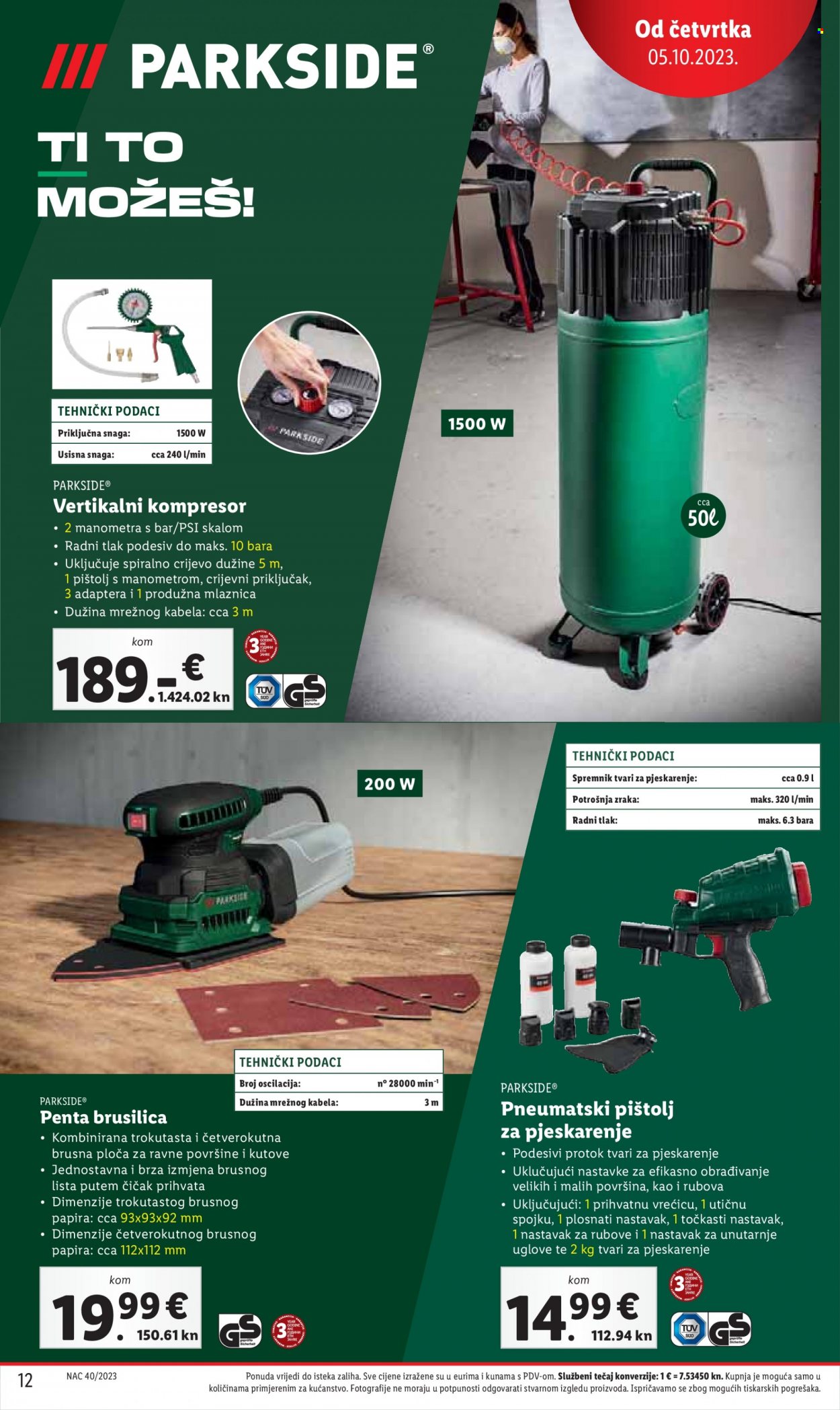 Lidl katalog - 05.10.2023. - 08.10.2023. Stranica 12