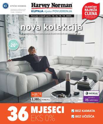 Harvey Norman katalog - 05.10.2023. - 18.10.2023.