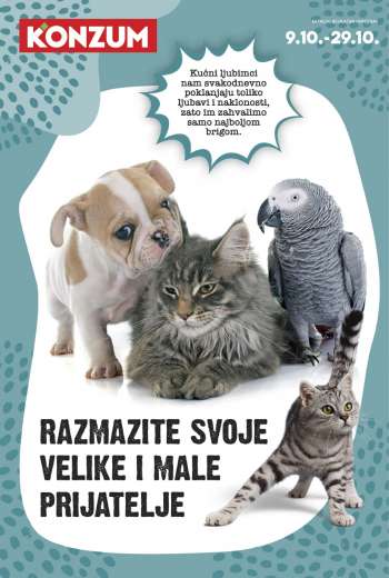 Prospekte Konzum - 9.10.2023 - 29.10.2023.