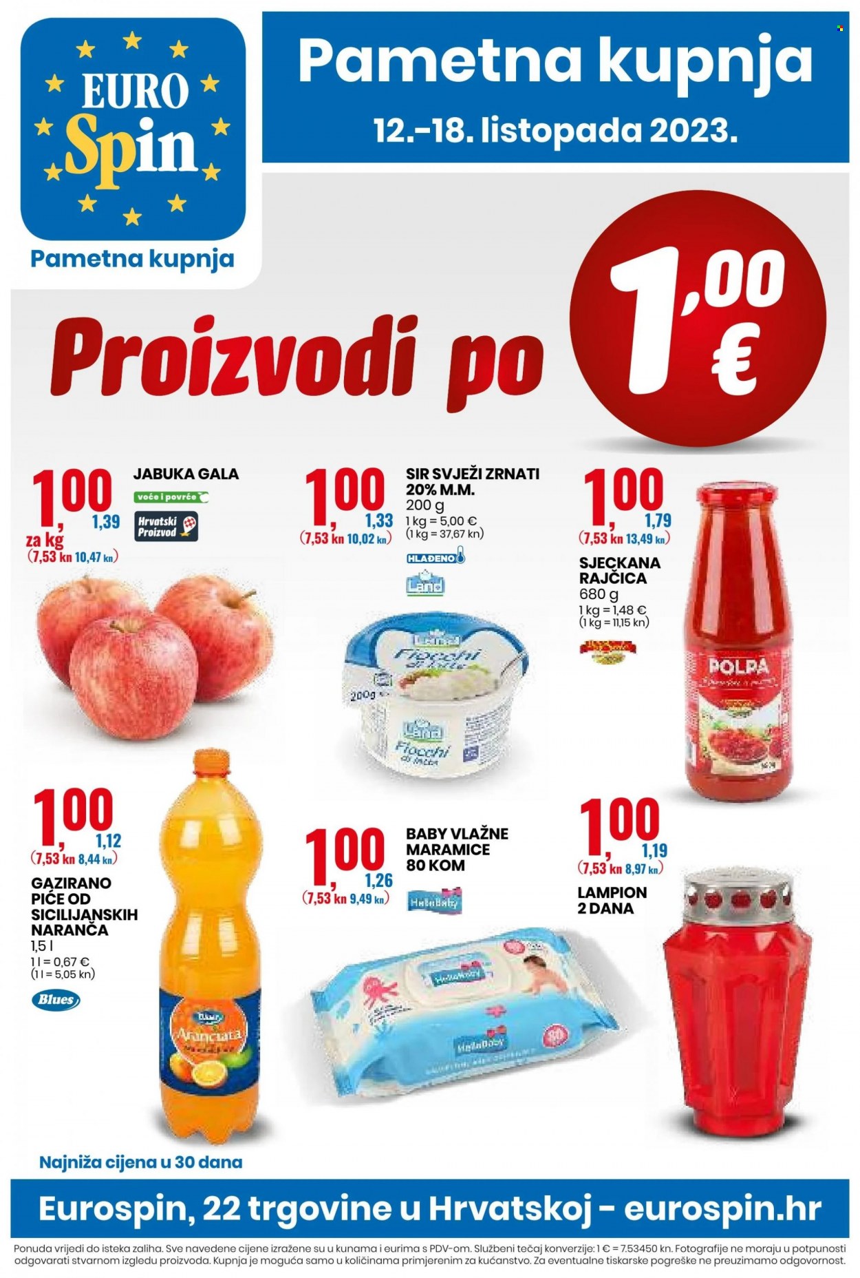 Eurospin katalog - 12.10.2023. - 18.10.2023. Stranica 1