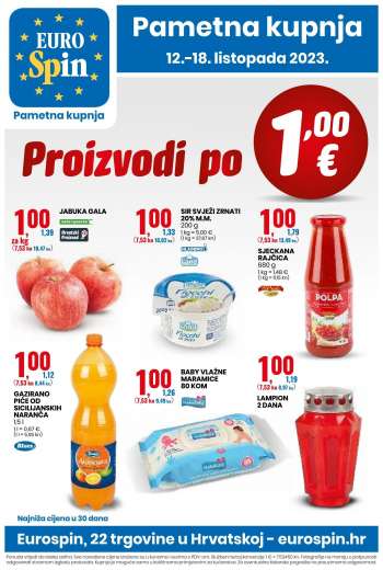 Eurospin katalog - 12.10.2023. - 18.10.2023.