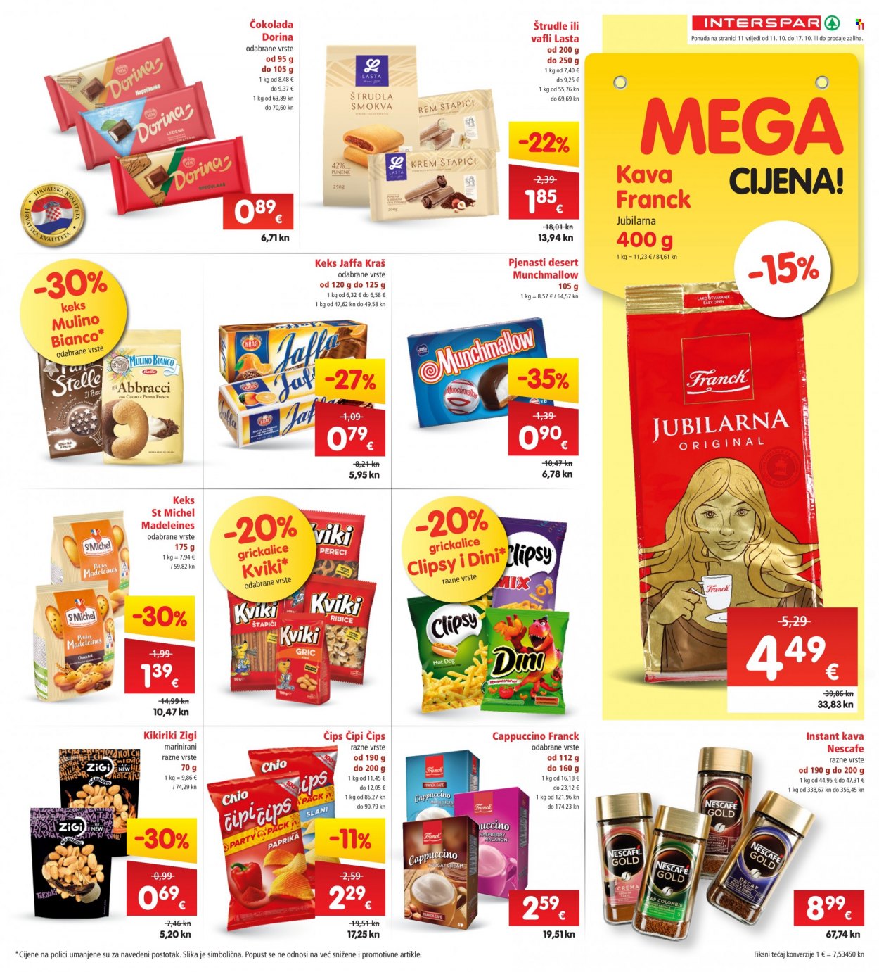 INTERSPAR katalog - 11.10.2023. - 17.10.2023. Stranica 11