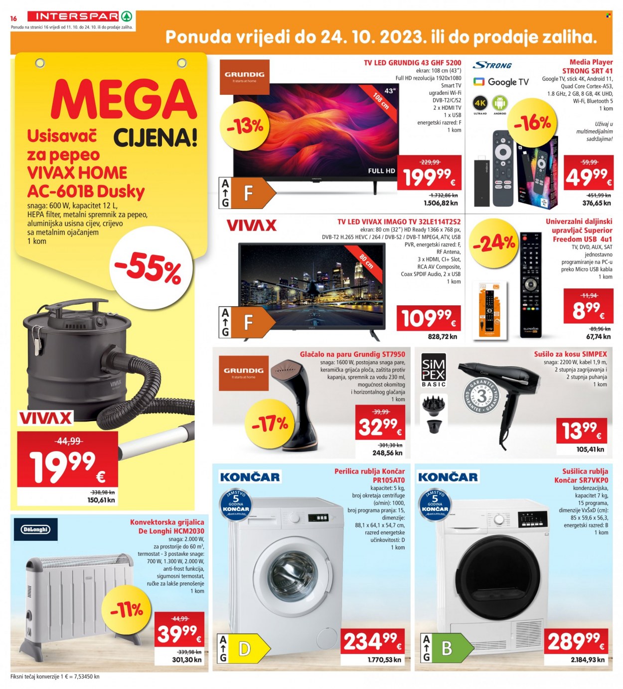 INTERSPAR katalog - 11.10.2023. - 17.10.2023. Stranica 16