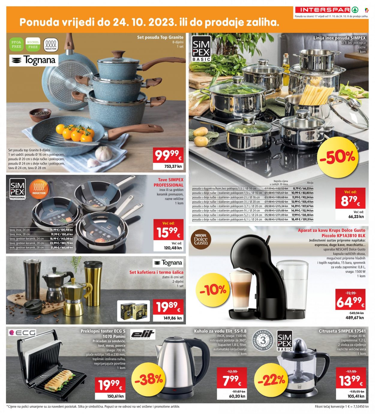 INTERSPAR katalog - 11.10.2023. - 17.10.2023. Stranica 17