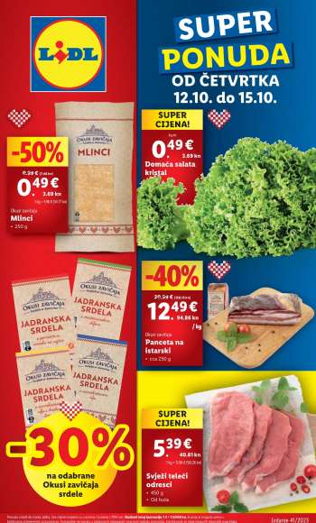 Lidl katalog - 12.10.2023. - 15.10.2023.