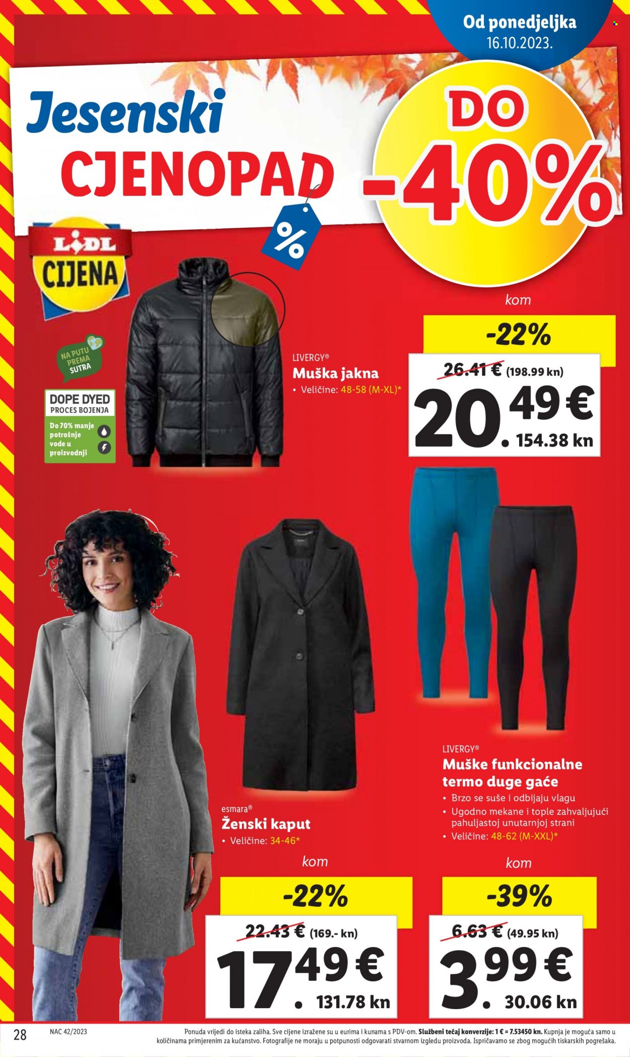 Lidl katalog - 16.10.2023. - 22.10.2023. Stranica 28