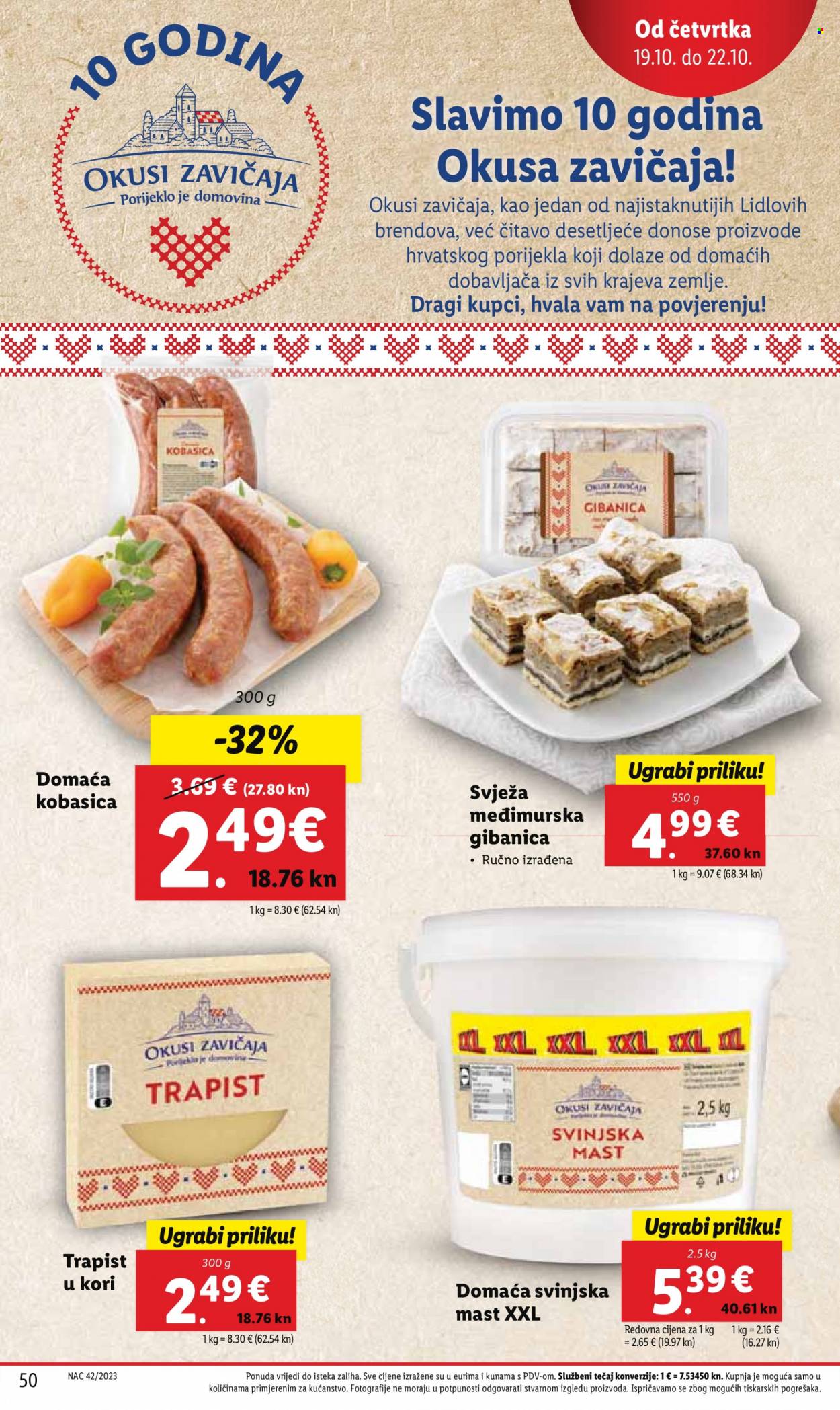 Lidl katalog - 16.10.2023. - 22.10.2023. Stranica 50