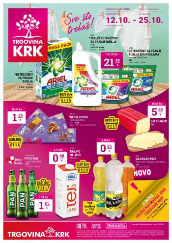 Trgovina KRK katalog - 12.10.2023. - 25.10.2023.