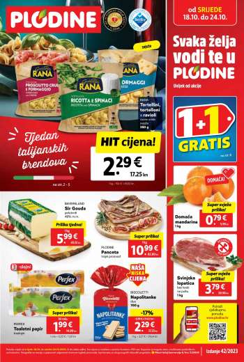 Plodine katalog - 18.10.2023. - 24.10.2023.