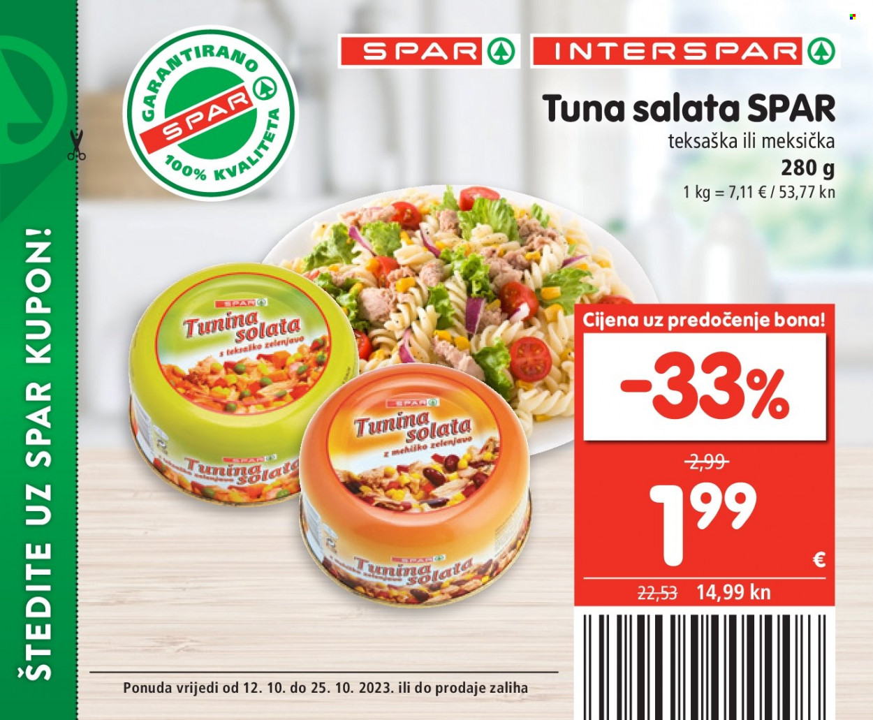 INTERSPAR katalog - 12.10.2023. - 25.10.2023. Stranica 35