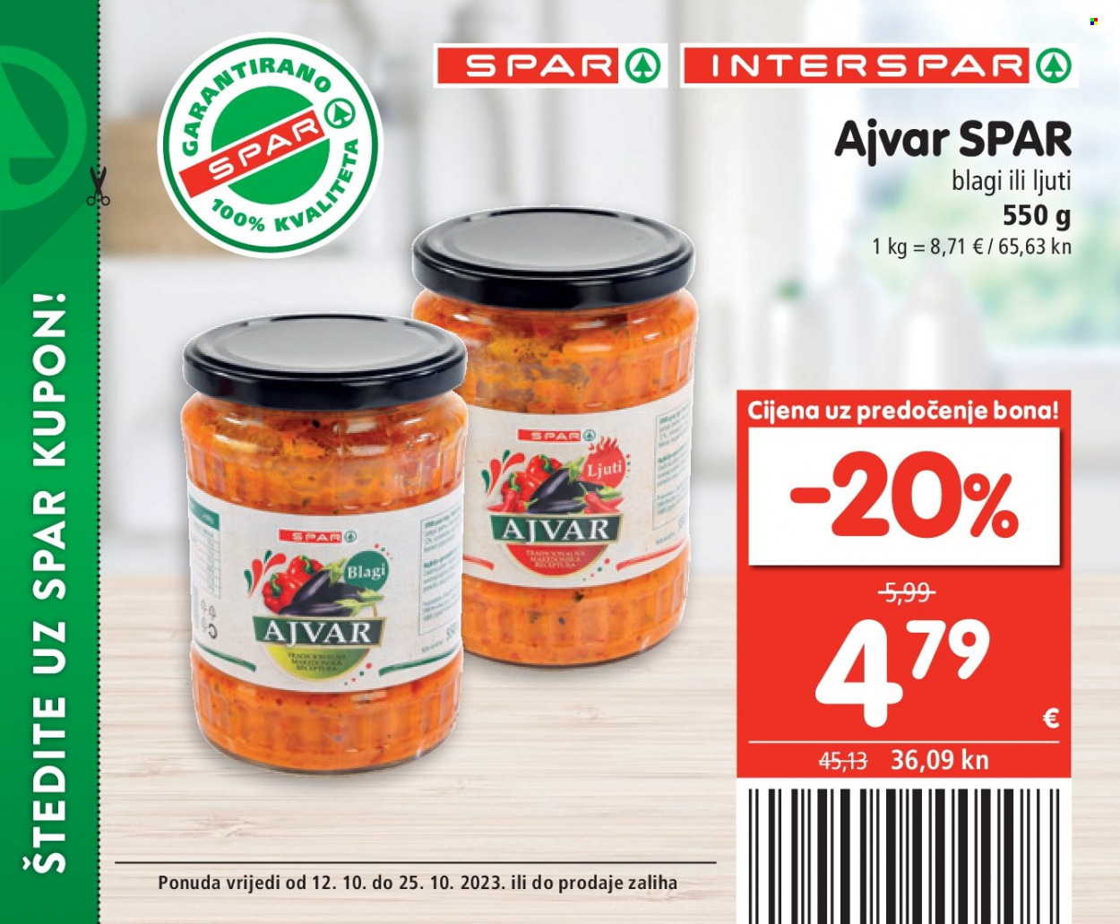 INTERSPAR katalog - 12.10.2023. - 25.10.2023. Stranica 37