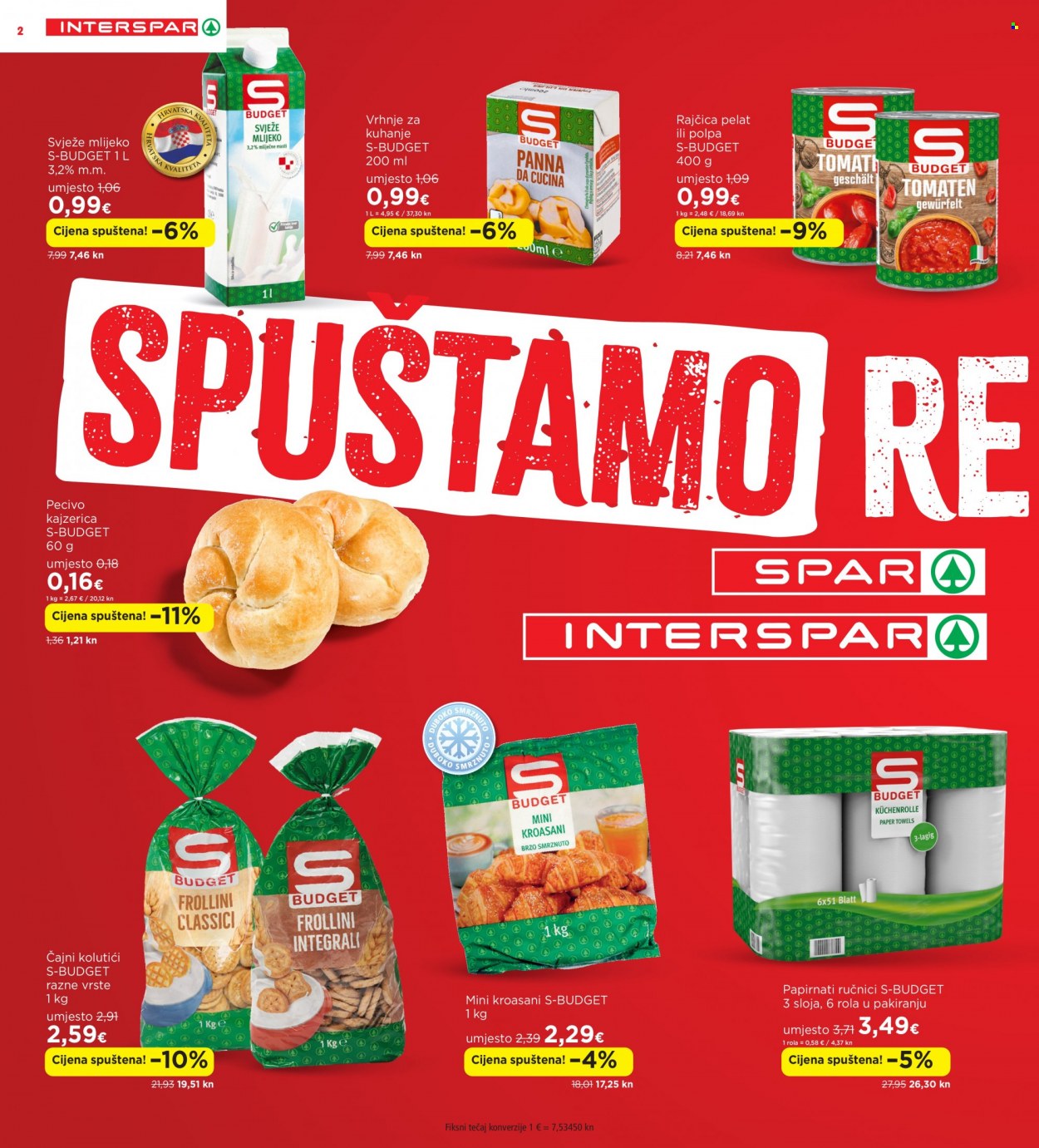 INTERSPAR katalog - 18.10.2023. - 24.10.2023. Stranica 2