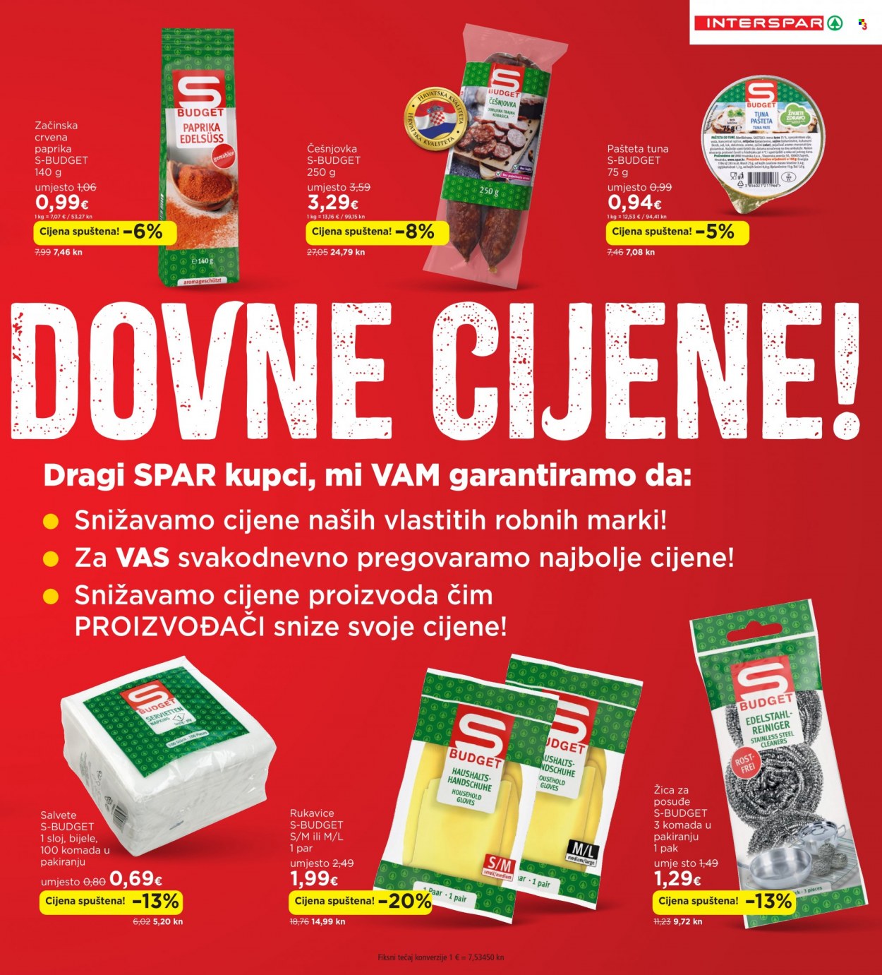 INTERSPAR katalog - 18.10.2023. - 24.10.2023. Stranica 3