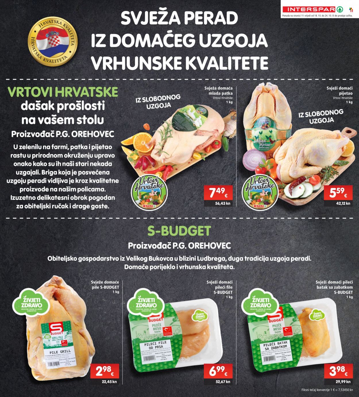 INTERSPAR katalog - 18.10.2023. - 24.10.2023. Stranica 11