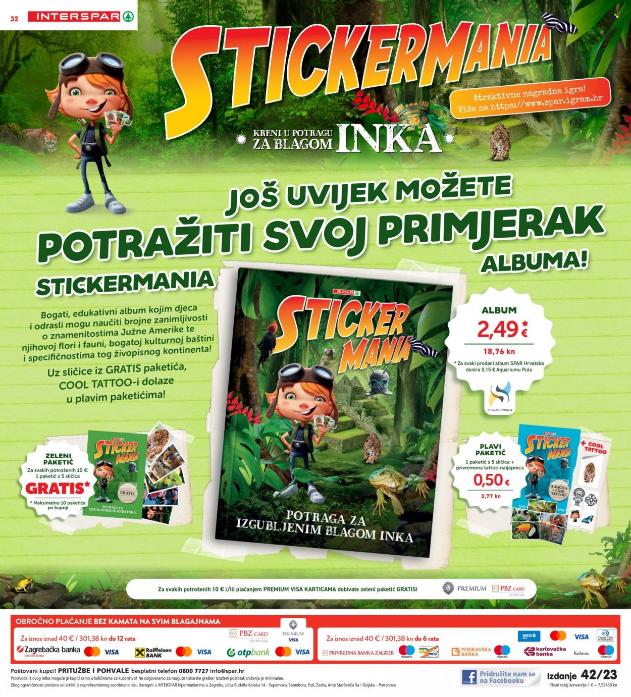 INTERSPAR katalog - 18.10.2023. - 24.10.2023. Stranica 32