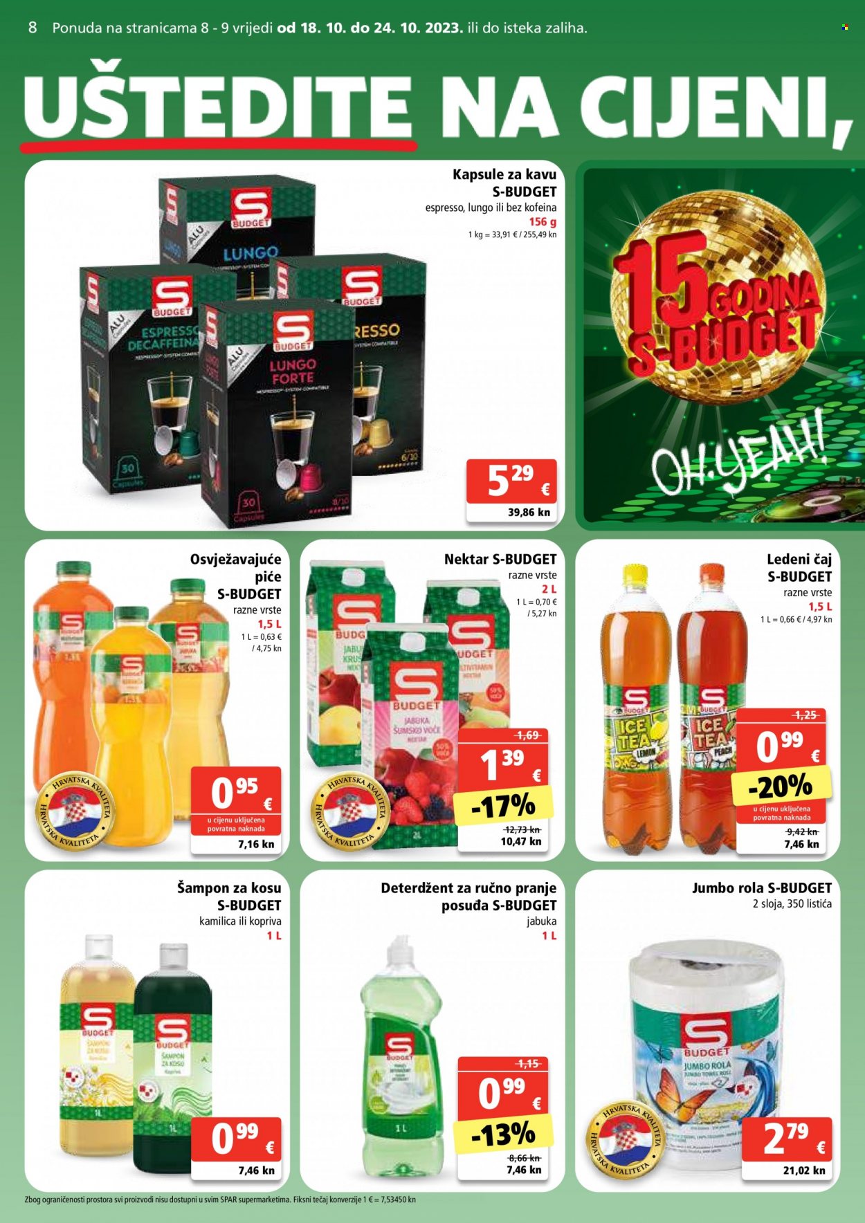 SPAR katalog - 18.10.2023. - 24.10.2023. Stranica 8