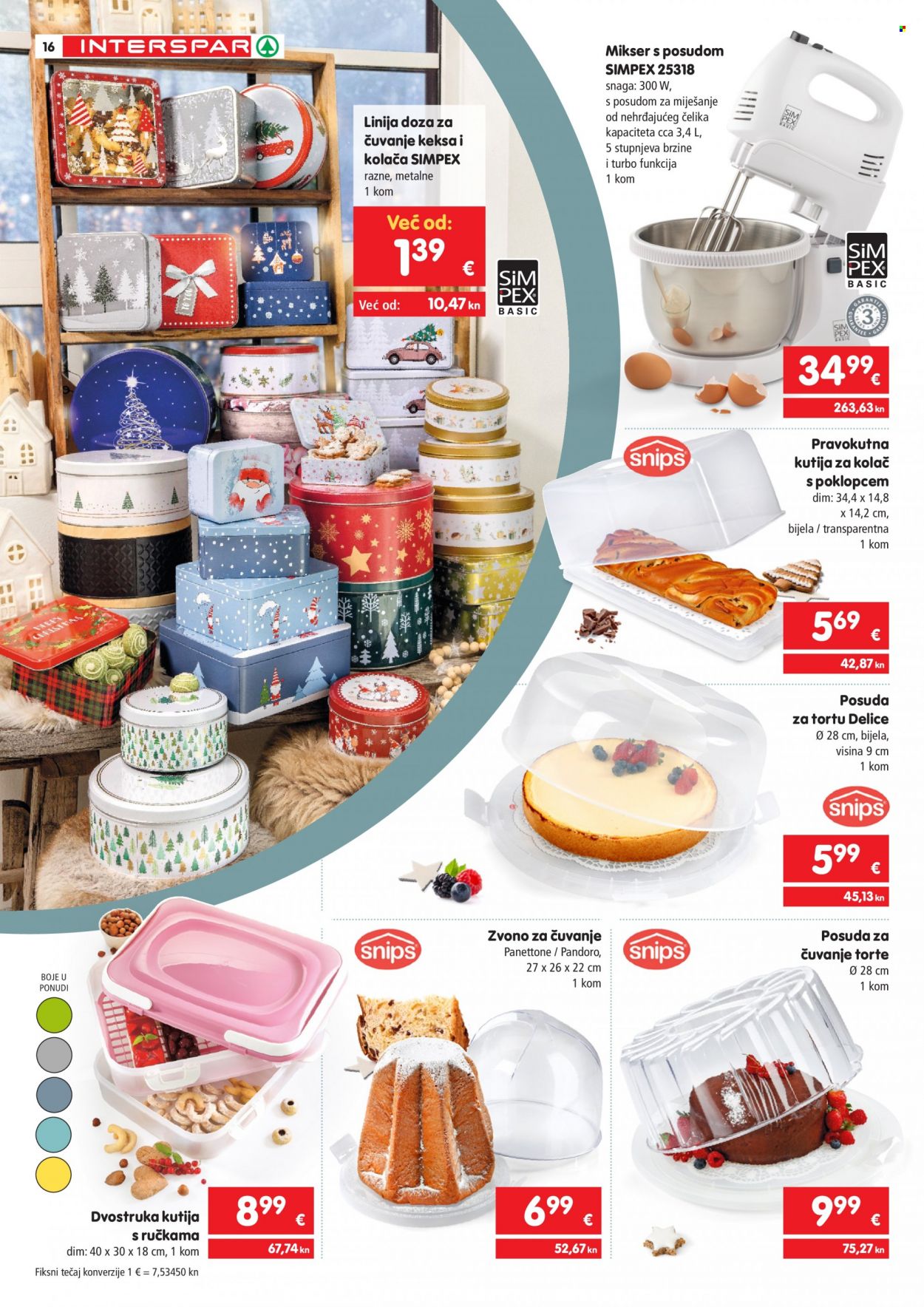 INTERSPAR katalog - 18.10.2023. - 06.01.2024. Stranica 16