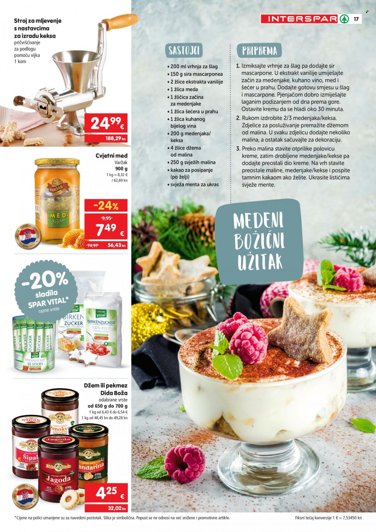 INTERSPAR katalog - 18.10.2023. - 06.01.2024. Stranica 17