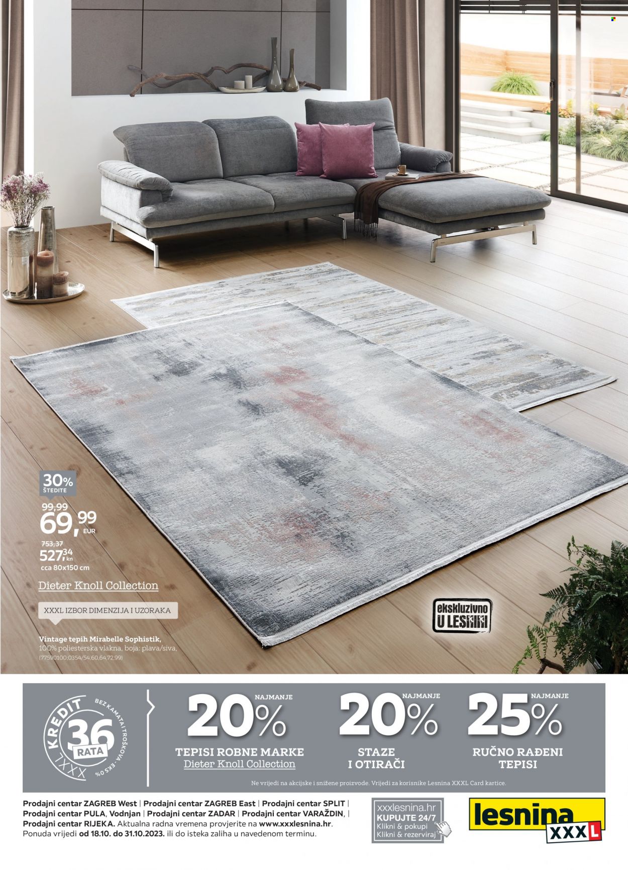 Lesnina katalog - 18.10.2023. - 31.10.2023. Stranica 1