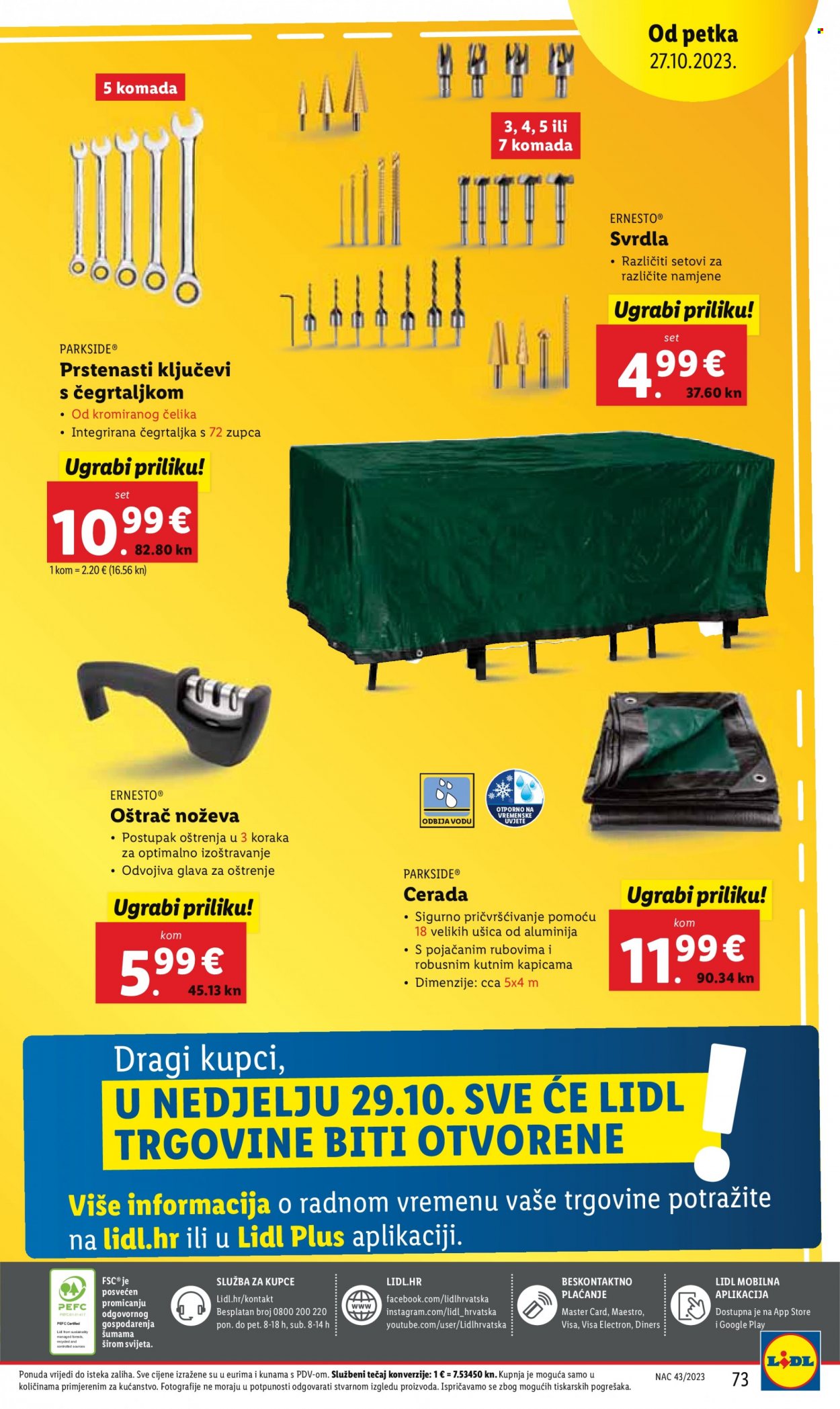 Lidl katalog - 23.10.2023. - 29.10.2023. Stranica 73