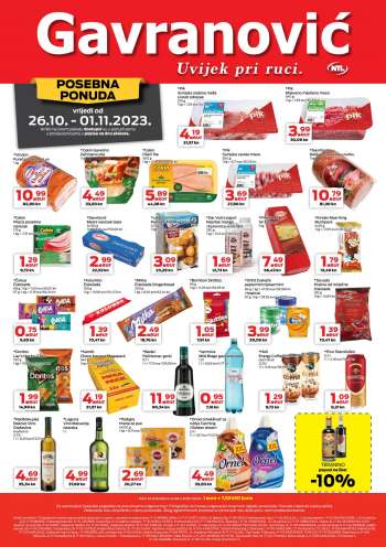 Gavranović katalog - 26.10.2023. - 01.11.2023.