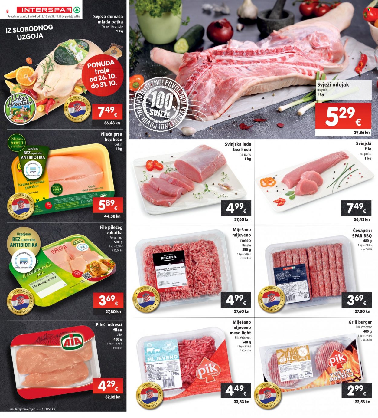INTERSPAR katalog - 25.10.2023. - 31.10.2023. Stranica 8
