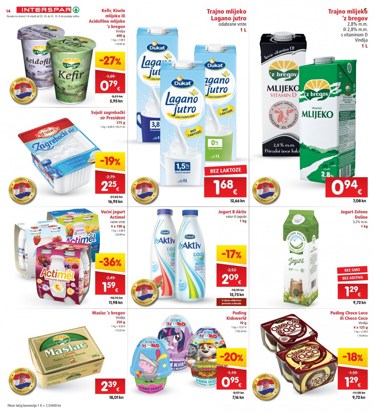 INTERSPAR katalog - 25.10.2023. - 31.10.2023. Stranica 14